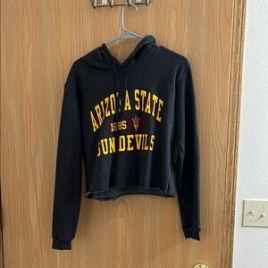 Blue 84 Gray Hoodie
